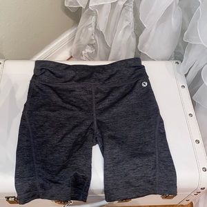 Kids - girls , xersion biker shorts , grey